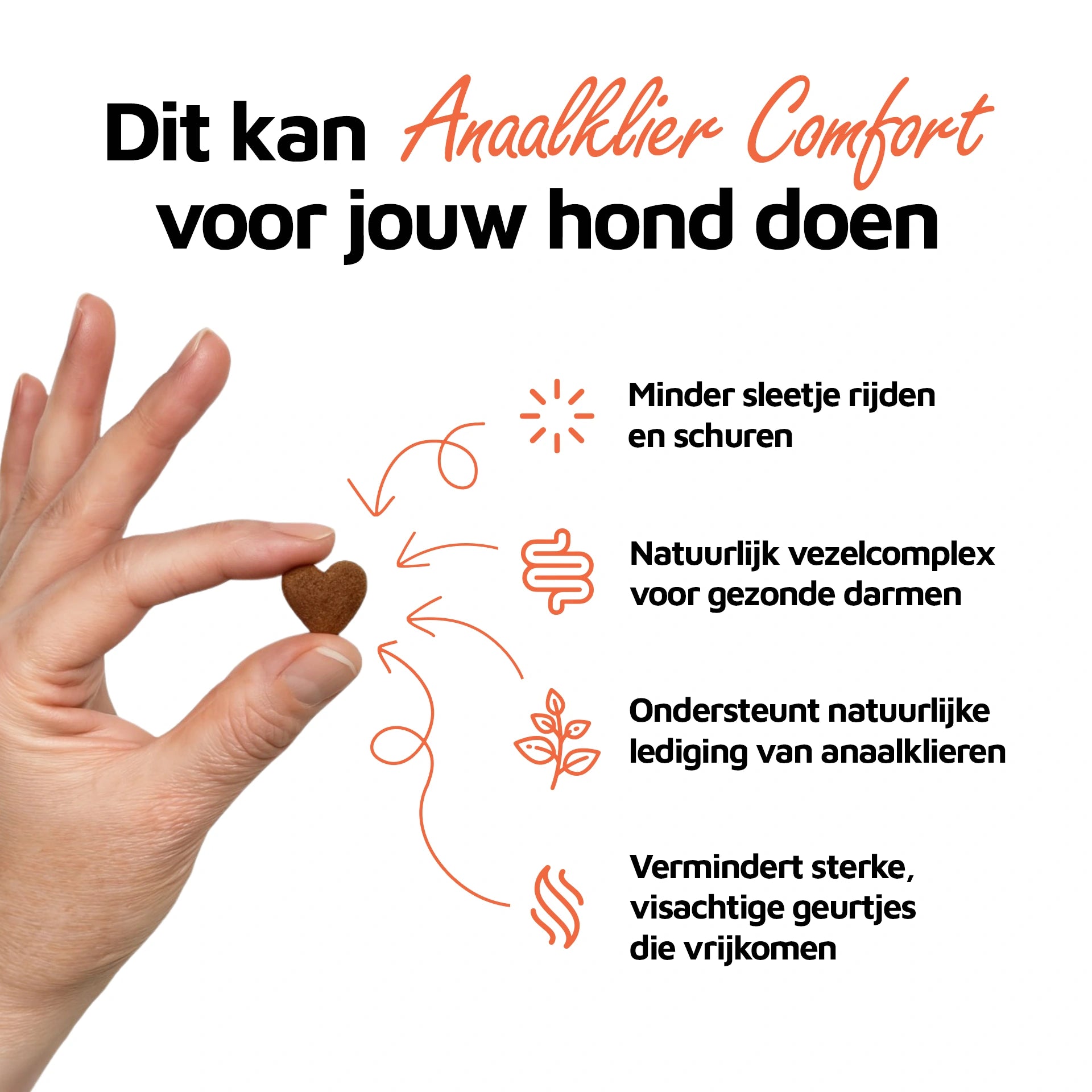 Anaalklier Comfort - 60 bites