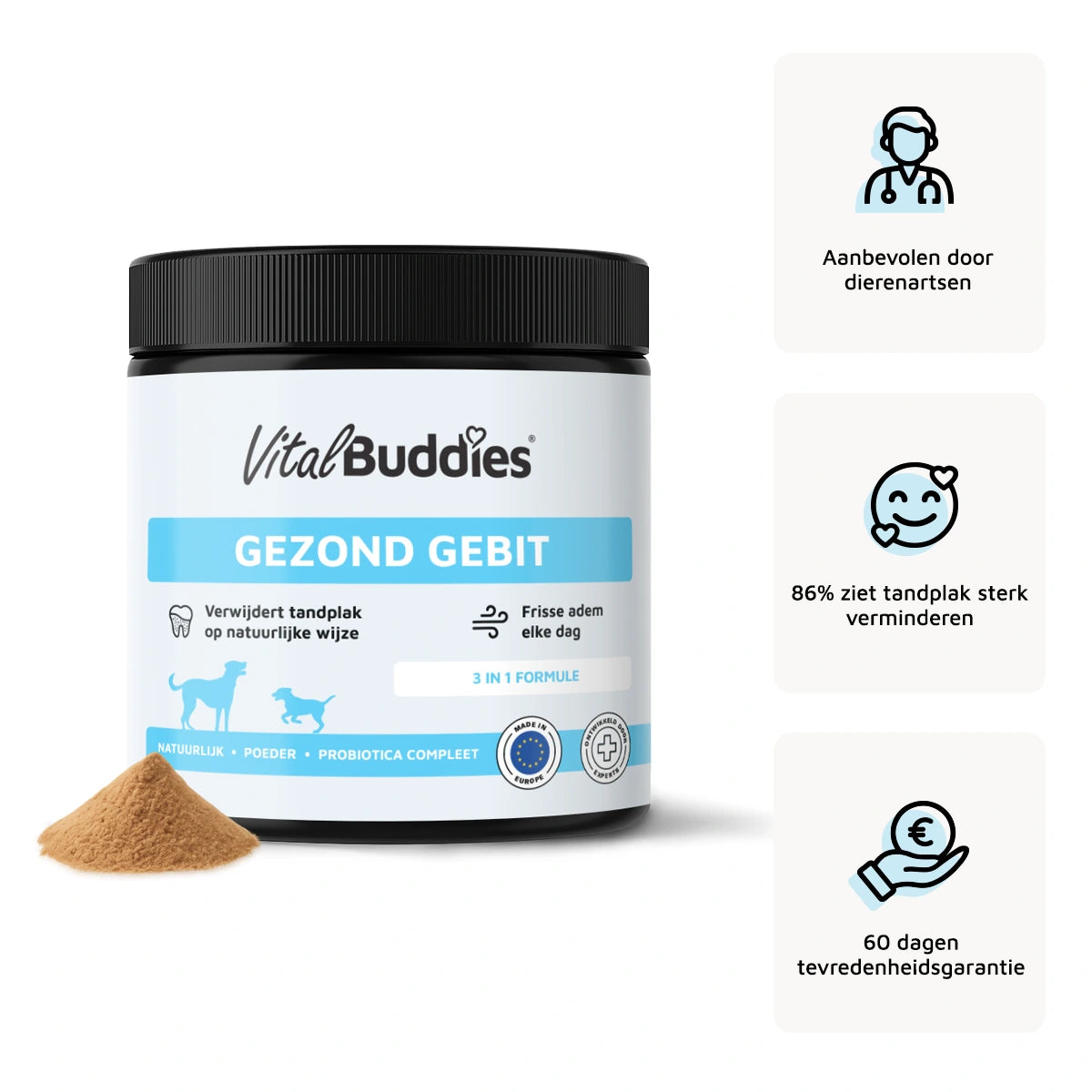 Gezond gebit - 120 schepjes