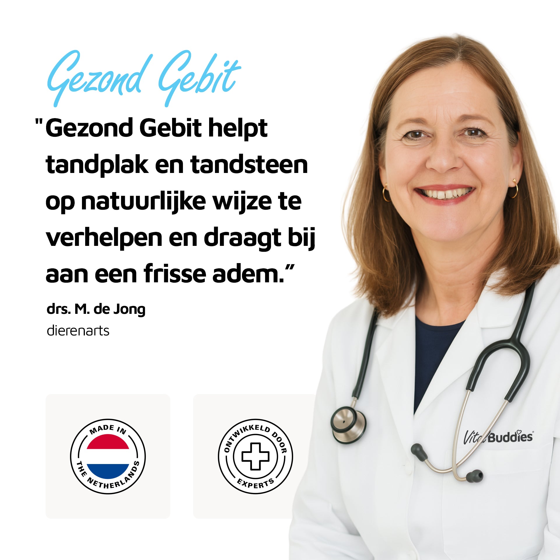 Gezond gebit - 90 schepjes