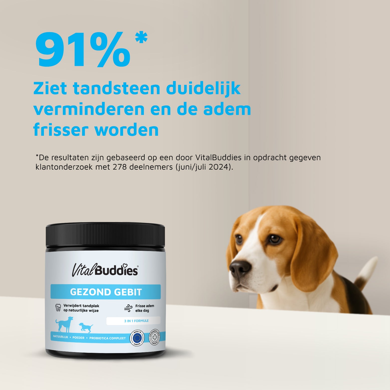 Gezond gebit - 90 schepjes