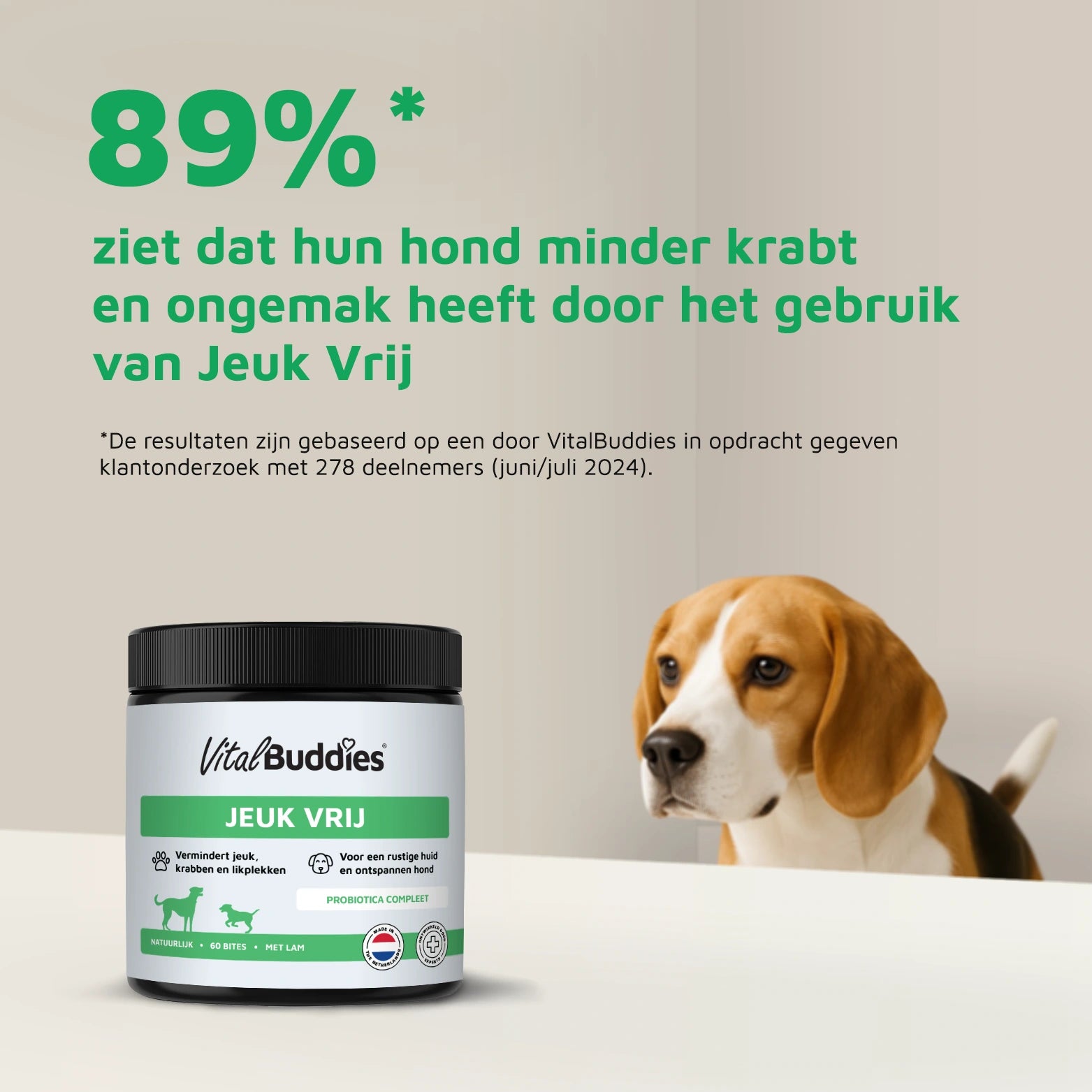 Jeuk Vrij - 60 bites