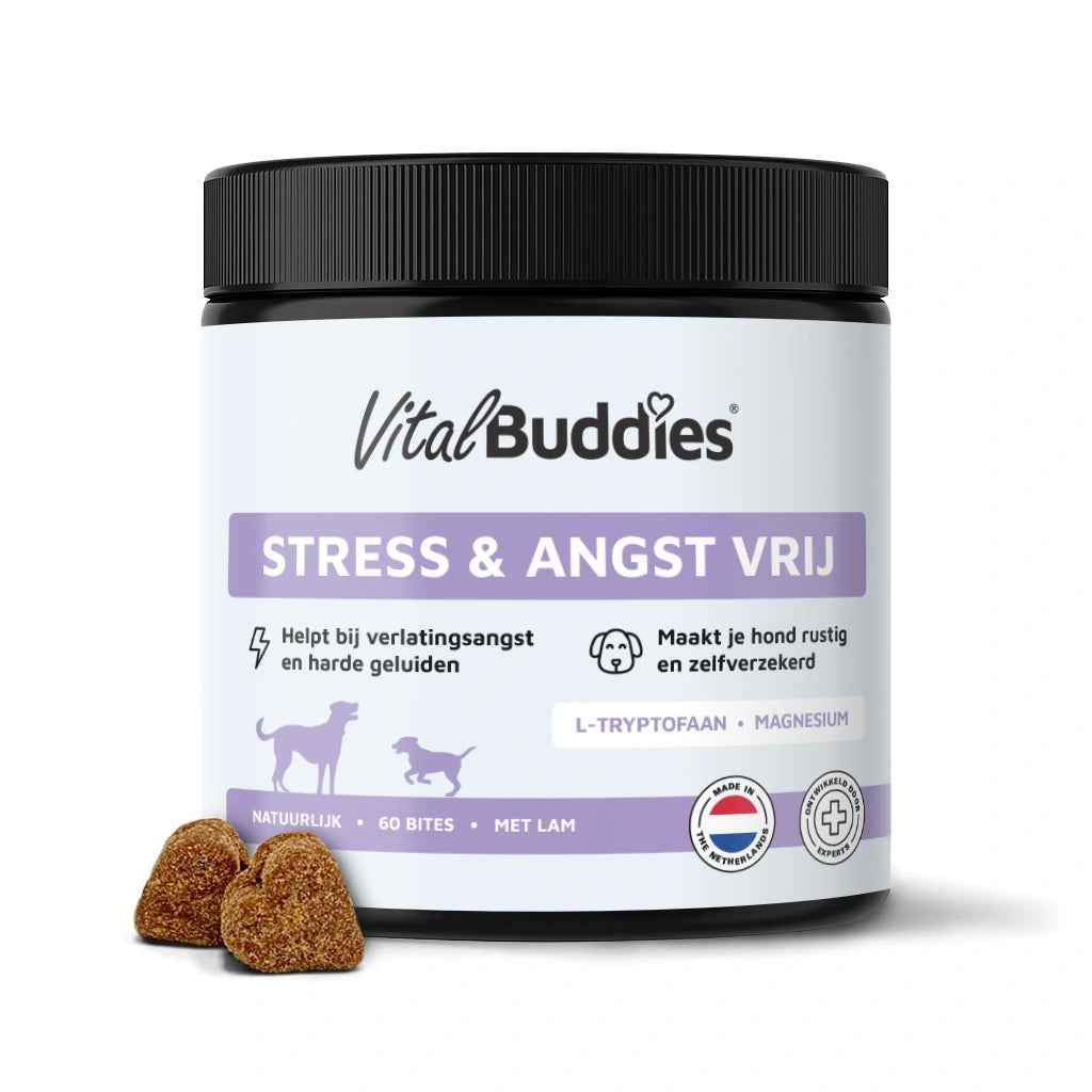 Stress & Angst Vrij - 60 bites