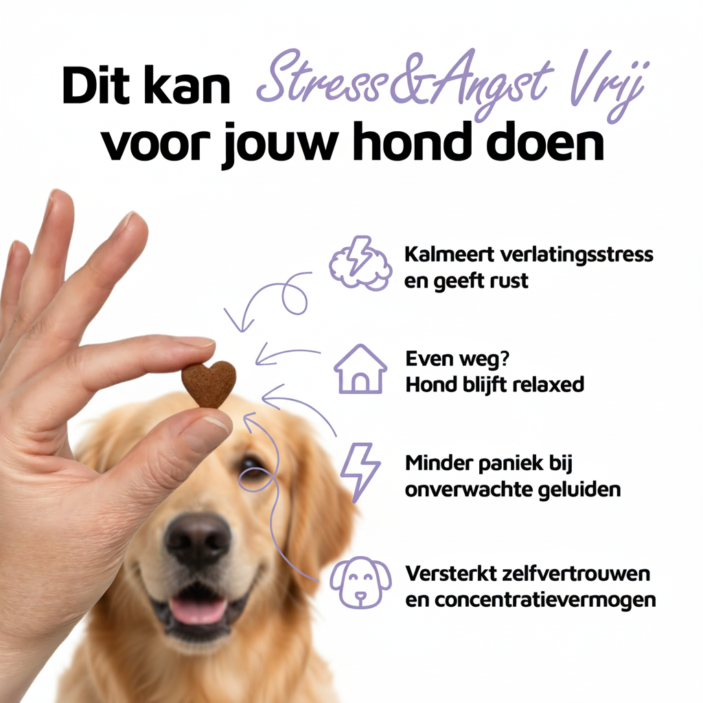 Stress & Angst Vrij - 60 snoepjes